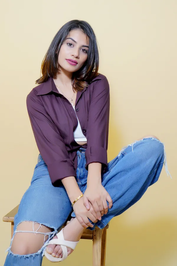 Purple_Cotton_Blend_Full_Sleeve_Solid_Hip_Length_Relaxed_Fit_Shirt_For_Women