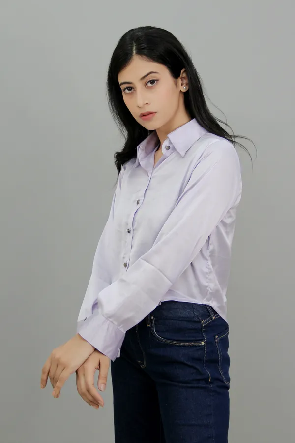 Purple_Satin_Full_Sleeve_Solid_Crop_Regular_Fit_Shirt_For_Women