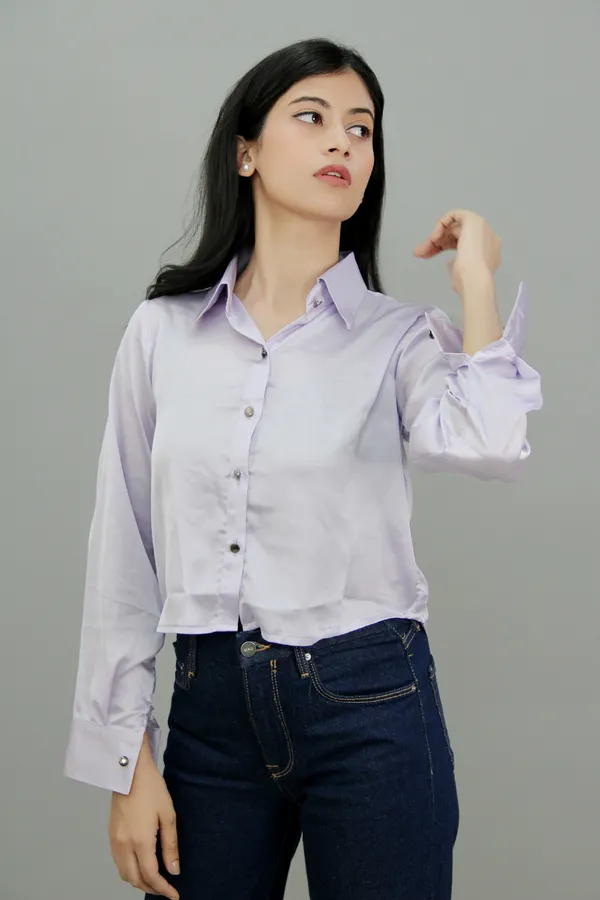 Purple_Satin_Full_Sleeve_Solid_Crop_Regular_Fit_Shirt_For_Women