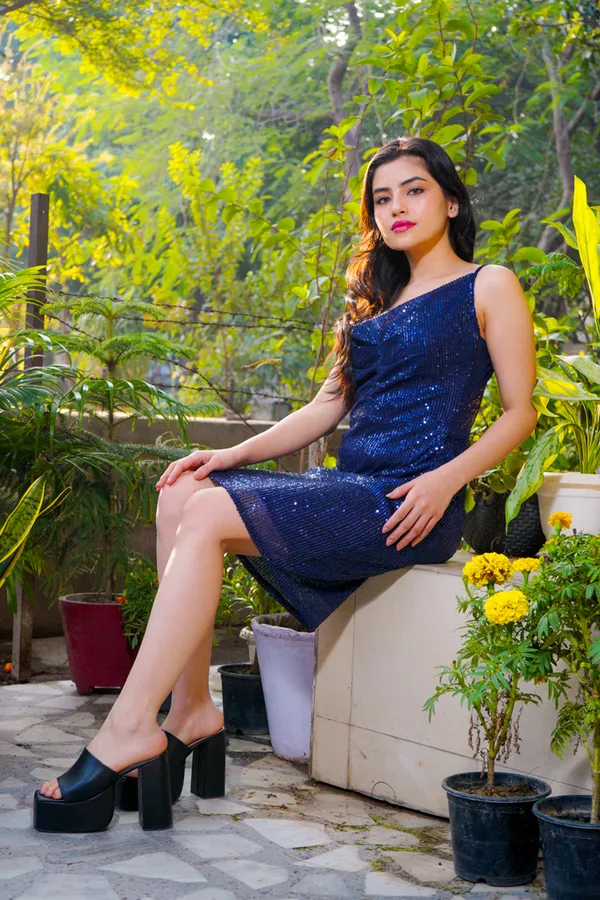 Dark_Blue_Net_Cowl_Neck_Sleeveless_Knee_Length_Bodycon_Dress_For_Women