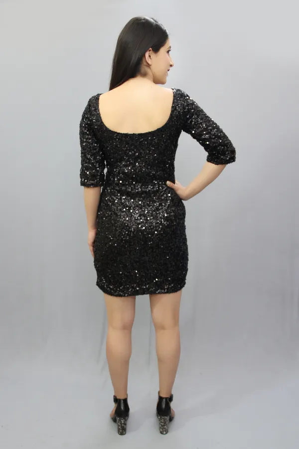 Bodycon_Black_Sequin_Dress_For_Women