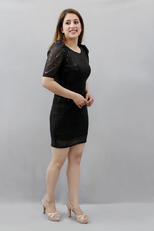 Black_Sequin_Party_Dress_For_Women