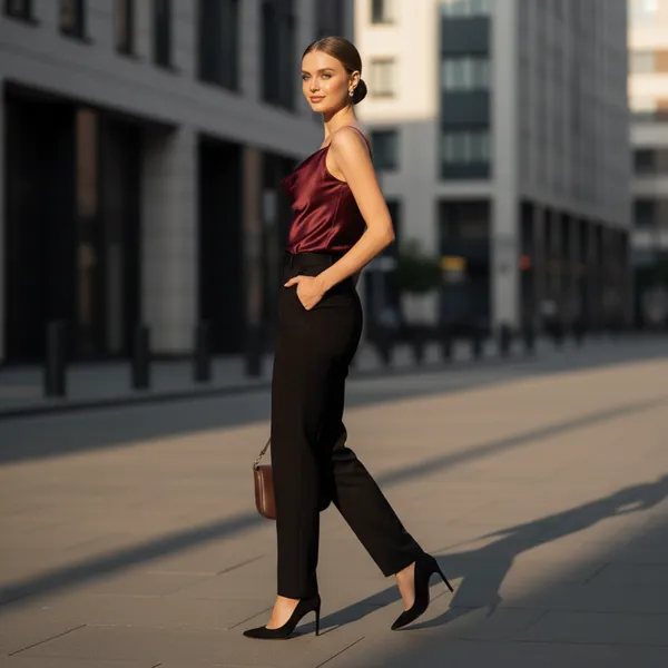 Wine_Satin_Noodle_Strap_Cowl_Neck_Top