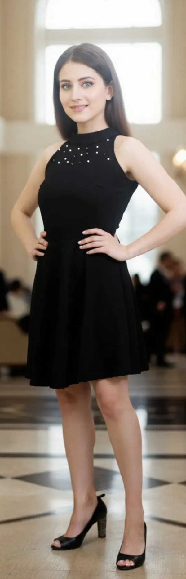 Black_Lycra_Blend_Sleeveless_Above_Knee_Skater_Dress_For_Women