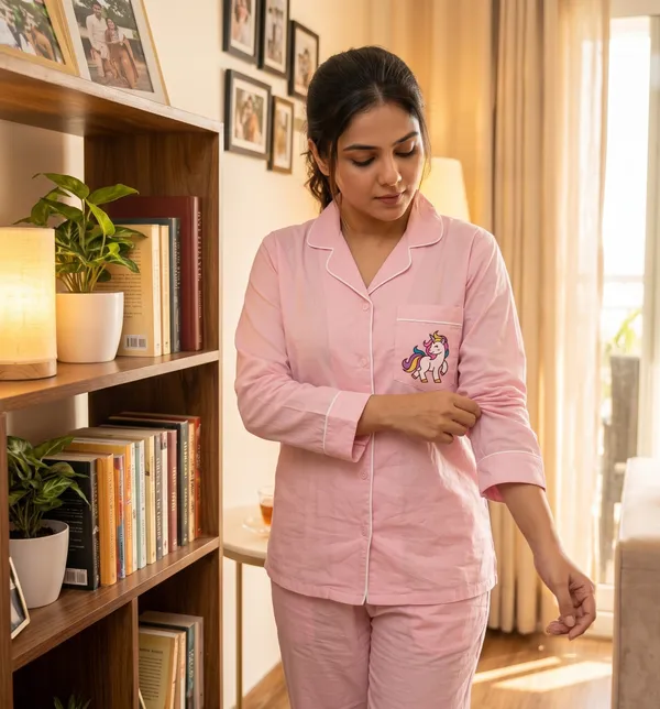 Pink_Night_Suit_-_Full_Sleeves_-_White_Piping