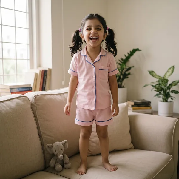 Pink_Night_Suit_-_Half_Sleeves_-_Blue_Piping