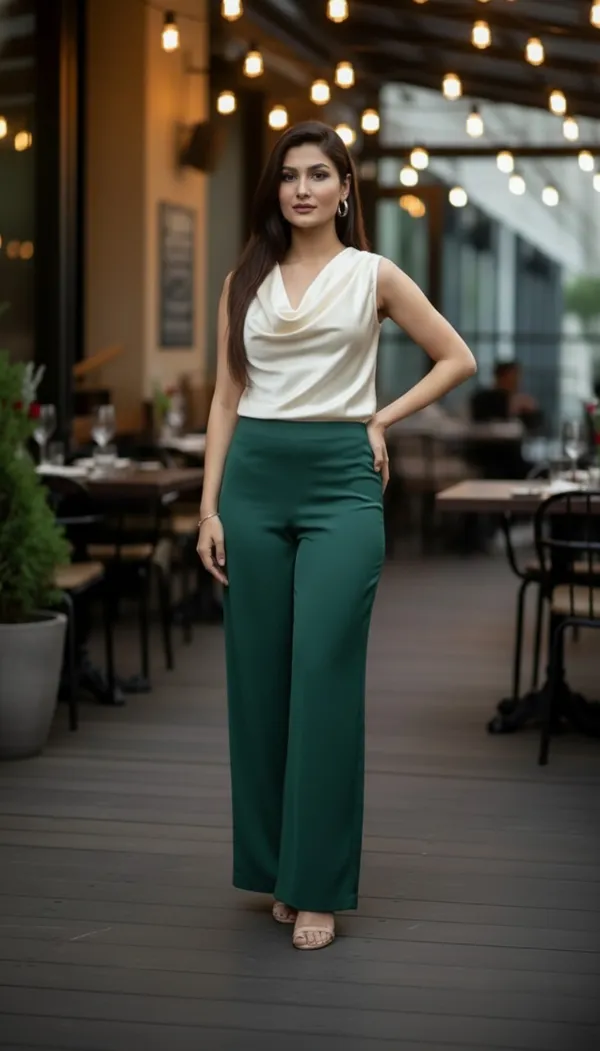 Cream_Satin_Cowl_Neck_Top