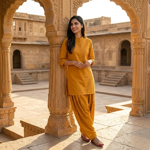Solid_Mustard_Top_&_Bottom_Co-ord_Set