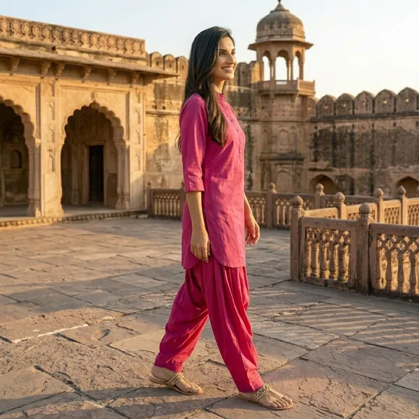 Solid_Pink_Top_&_Bottom_Co-ord_Set