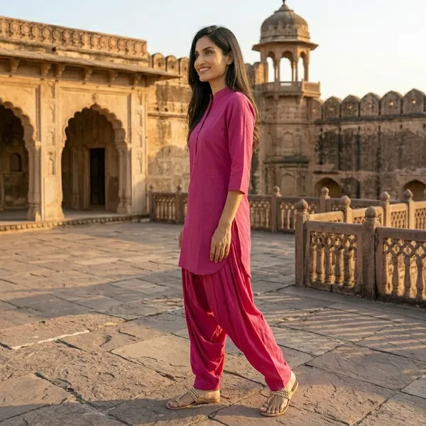 Solid_Pink_Top_&_Bottom_Co-ord_Set