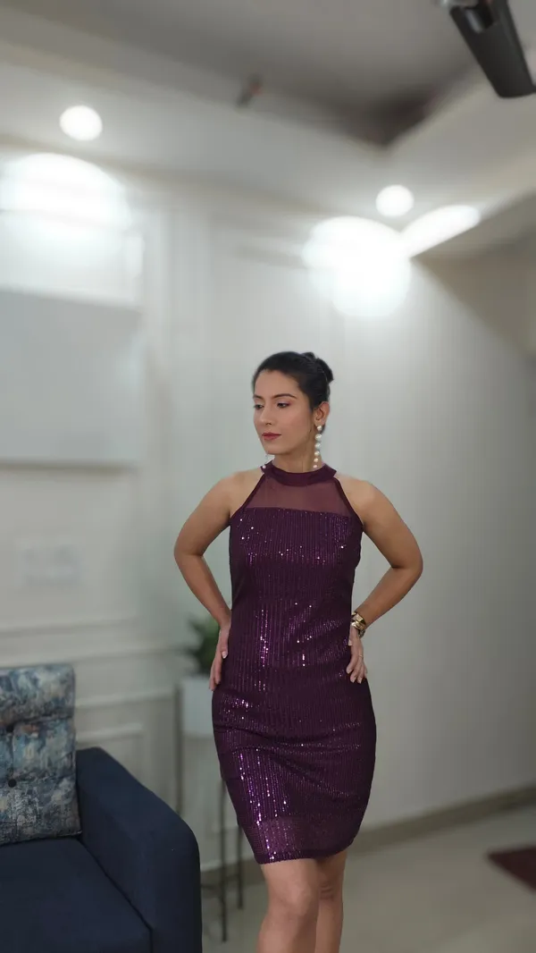 Women_Bodycon_Purple_Knee_Length_Dress
