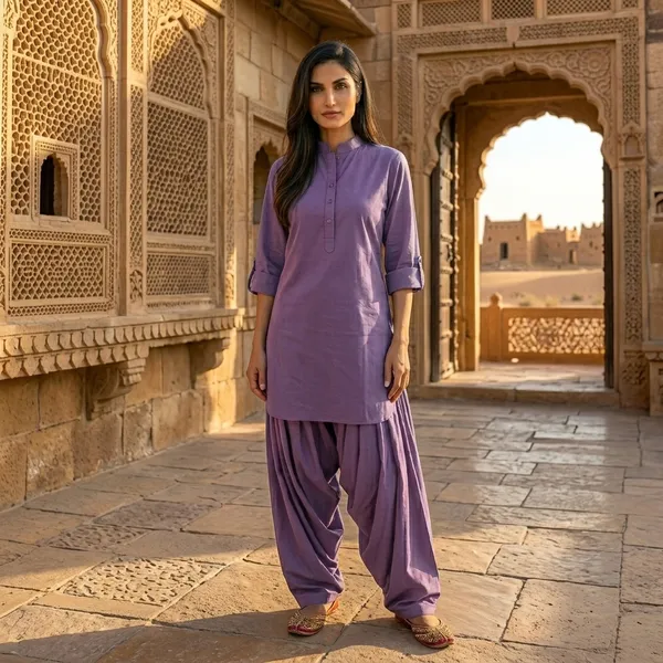 Solid_Lavender_Top_&_Bottom_Co-ord_Set