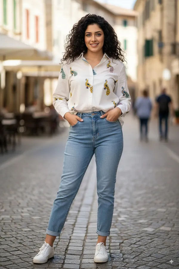 Peacock_Embroidered_Linen_Shirt_Women