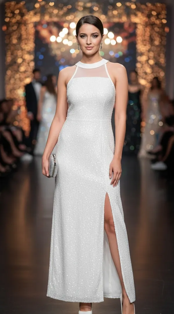 White_Sequin_maxi_dress_with_a_slit