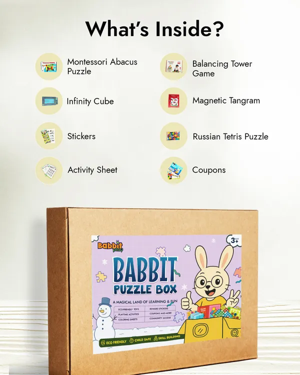 Babbit_Puzzle_Box-_Montessori_abacus_puzzle,_Balancing_tower,_Infinity_cube,_Magnetic_tangram,_Russian_tetris_puzzle