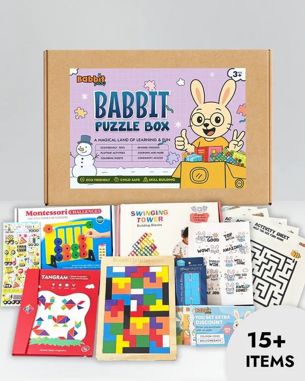 Babbit_Puzzle_Box-_Montessori_abacus_puzzle,_Balancing_tower,_Infinity_cube,_Magnetic_tangram,_Russian_tetris_puzzle