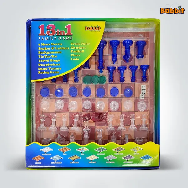 Family_Board_Game_13_In_1