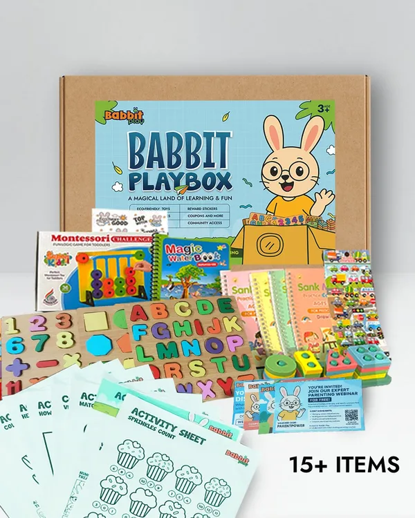 Babbit_Play_Box-__Magic_Water_Book,_Set_of_4_Magic_Activity_Book,_Montessori_Abacus_Puzzle,_Wooden_learning_Boards,_Tangram,_Tetris,_Swinging_Tower