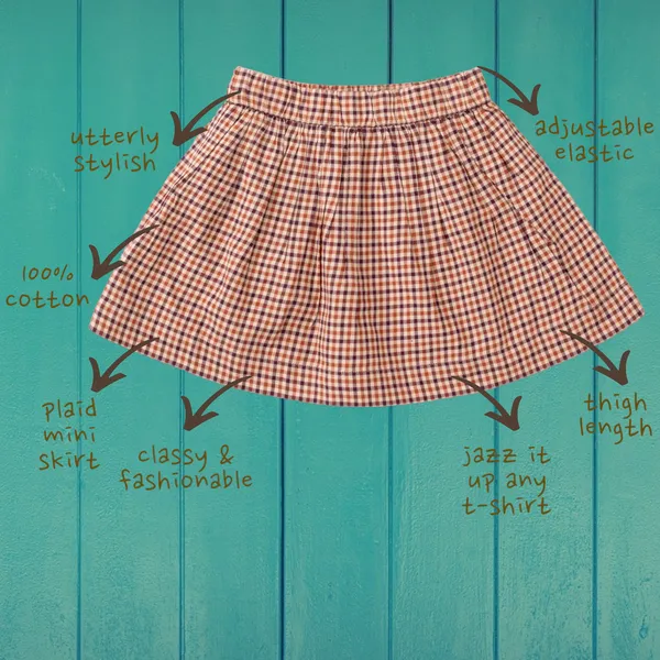 Brown_Printed_Cotton_Casual_Skirt_For_Girls