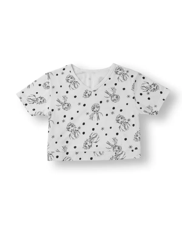 White_Printed_Cotton_Jersay_Casual_Crop_Top_For_Girls