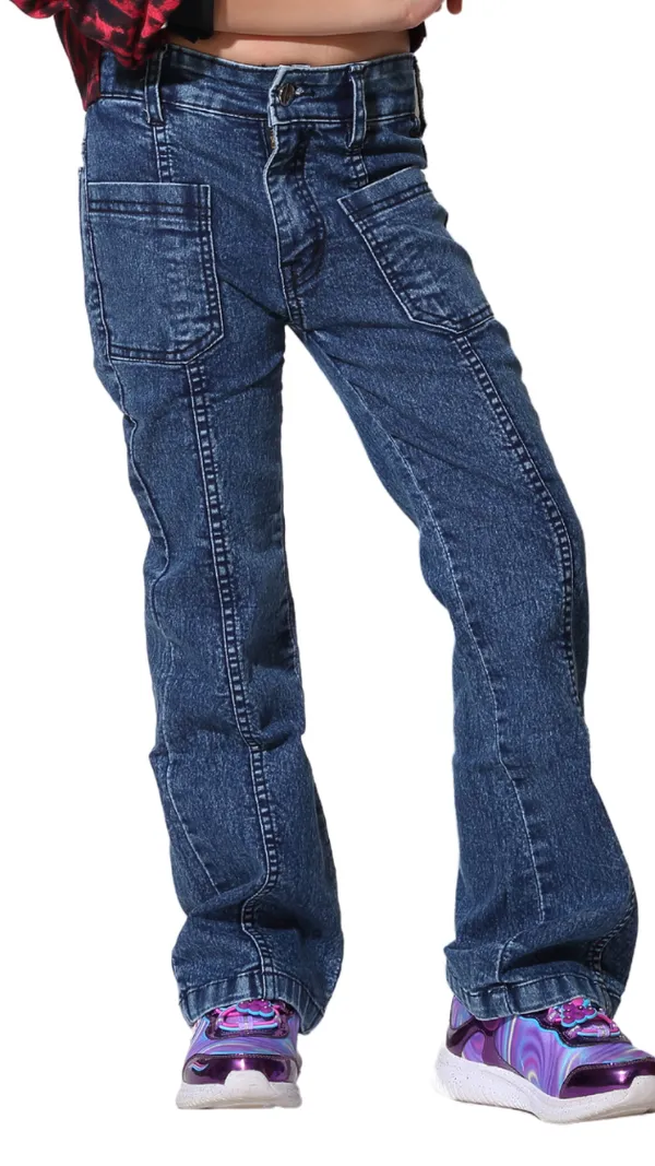 Blue_Solid_Twill_Casual_Jeans_For_Girls