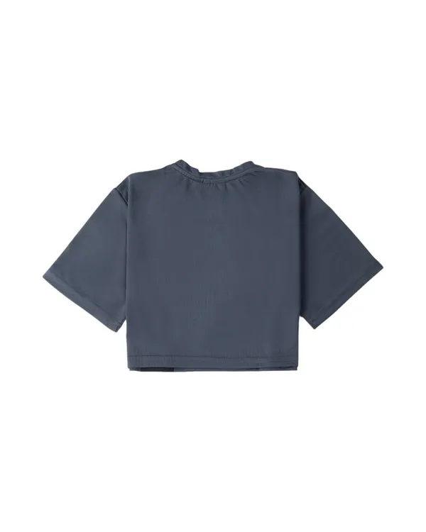 Grey_Solid_Poly-Matty_Casual_T-Shirt_For_Girls