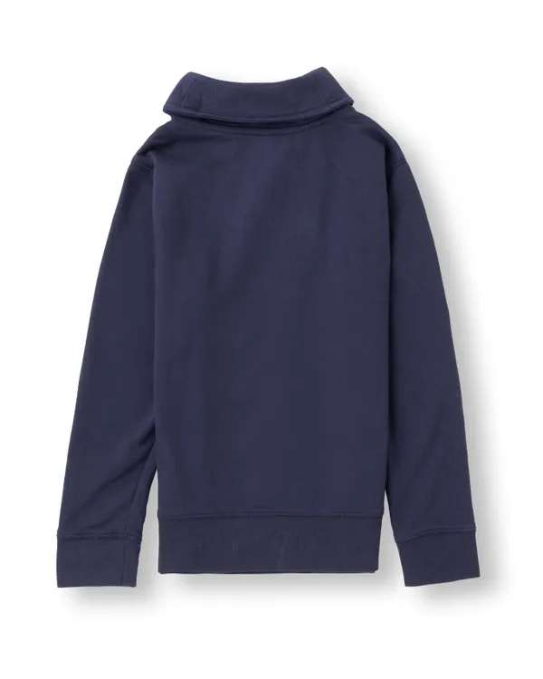 Navy_Blue_Solid_Cotton_Terry_Casual_Sweat_Shirt_For_Unisex