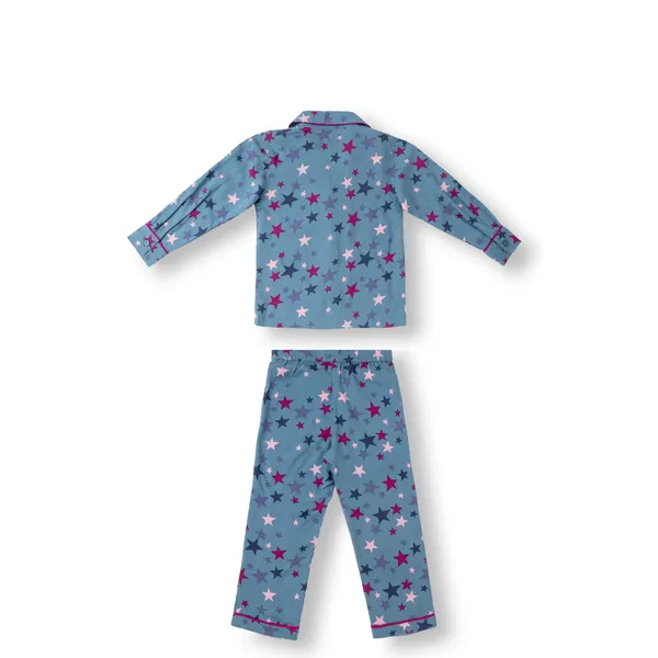 Blue_Printed_Rayon_Casual_Night-Suit_For_Unisex_(Pack_of_2)