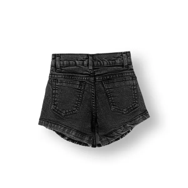 Grey_Solid_Twill_Casual_Skirt_For_Girls