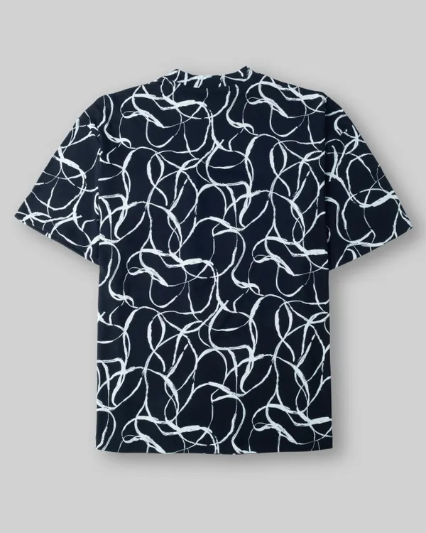 Black_Printed_Cotton_Jersey_Casual_T-Shirt_For_Boys