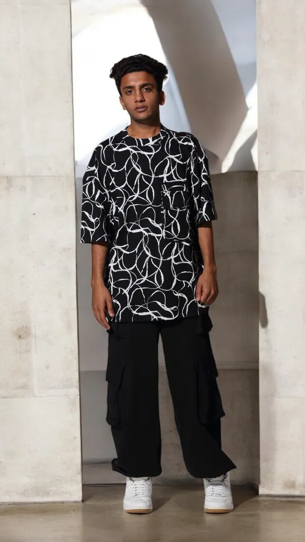 Black_Printed_Cotton_Jersey_Casual_T-Shirt_For_Boys