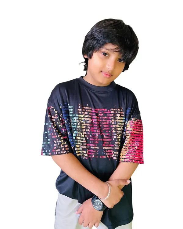 Black_Solid_Poly-Matty_Casual_T-Shirt_For_Boys