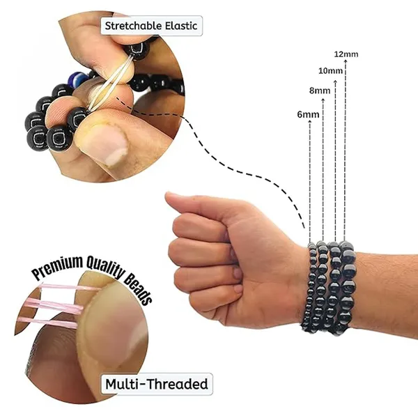 HEALINGGEMS_Natural_Amethyst_Bracelet_for_Men_and_Women_|_Lab_Certified_8_mm_Round_Cut_Beads_|_Unisex_Healing_Stone_Bracelet_for_Courage_and_Calm