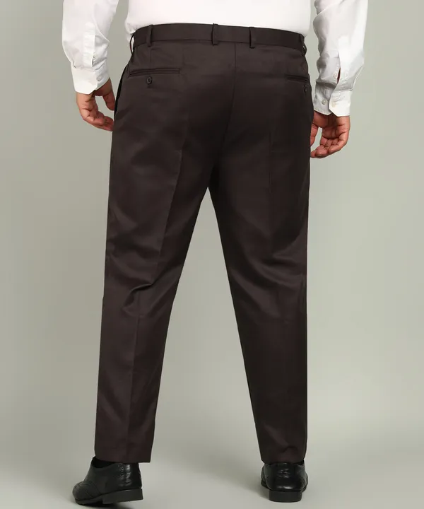 Brown_Poly_Viscose_Mid_Rise_Plus_Size_Straight_Fit_Formal_Trouser_For_Men