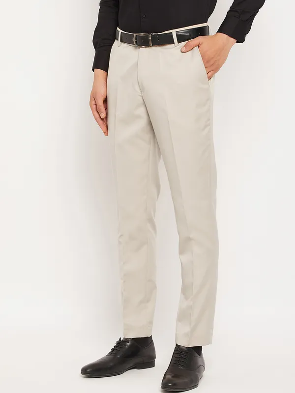 Cream_Poly_Viscose_Mid_Rise_Straight_Fit_Formal_Trouser_For_Men