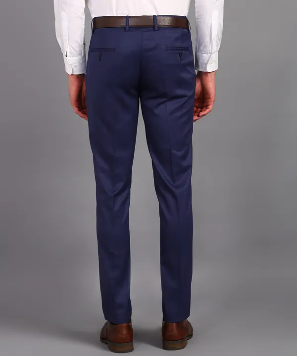 Royal_Blue_Viscose_Lycra_Mid_Rise_Straight_Fit_Formal_Trouser_For_Men