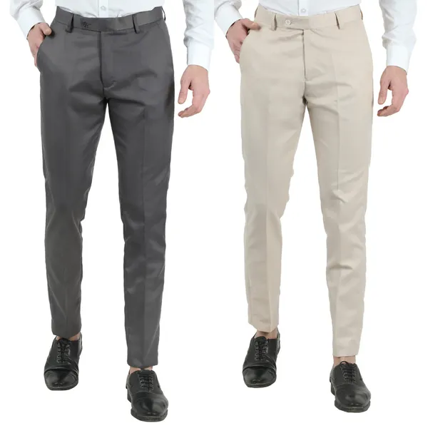 Pack_of_2_Straight_Fit_Grey_and_Cream_Formal_Trouser_for_Men