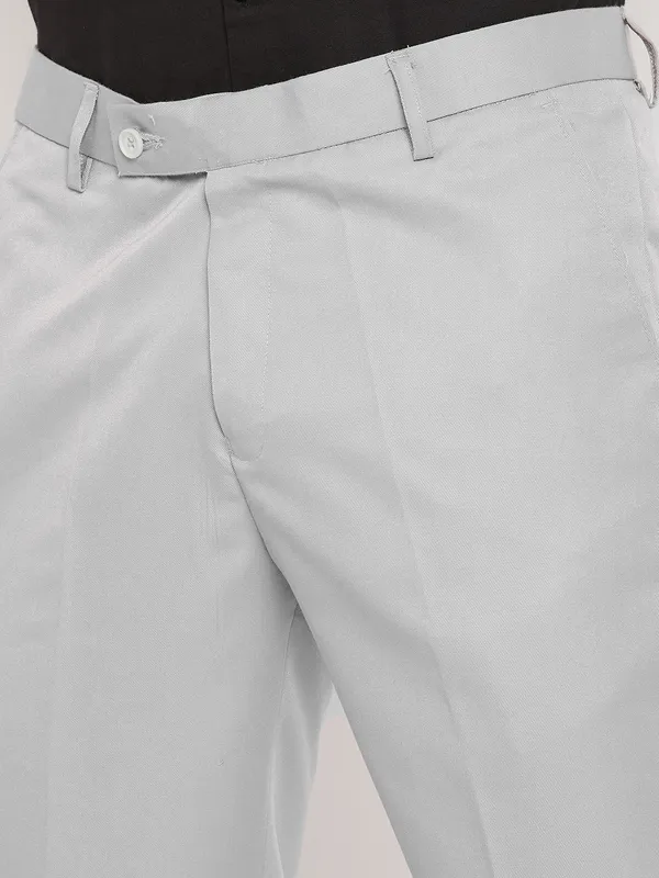 Light_Grey_Poly_Viscose_Mid_Rise_Straight_Fit_Formal_Trouser_For_Men