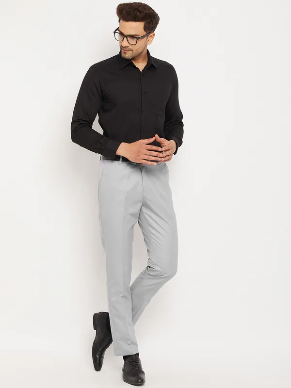 Light_Grey_Poly_Viscose_Mid_Rise_Straight_Fit_Formal_Trouser_For_Men