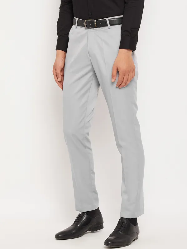 Light_Grey_Poly_Viscose_Mid_Rise_Straight_Fit_Formal_Trouser_For_Men
