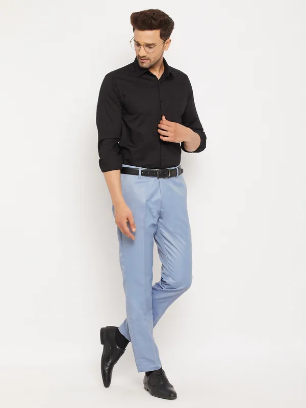 Sky_Blue_Poly_Viscose_Mid_Rise_Straight_Fit_Formal_Trouser_For_Men