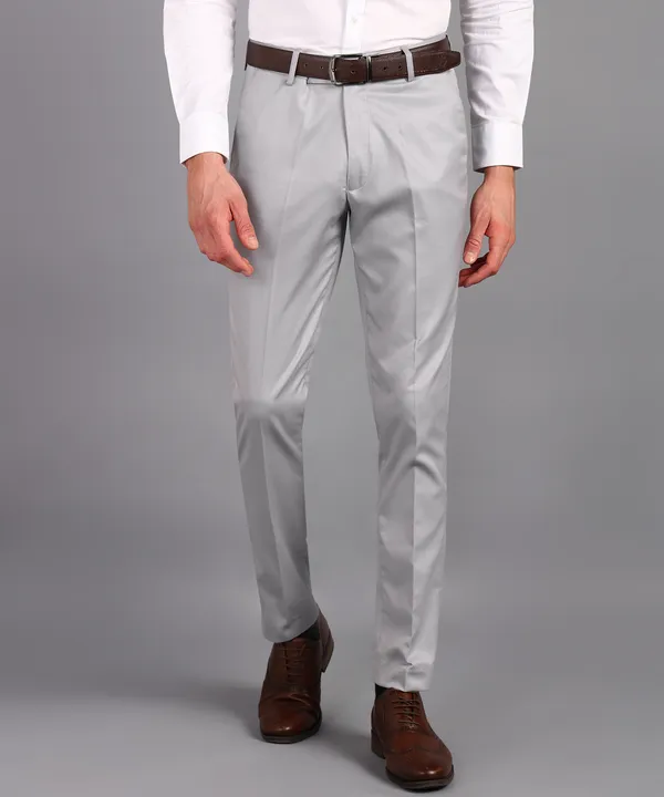 Light_Grey_Viscose_Lycra_Mid_Rise_Straight_Fit_Formal_Trouser_For_Men