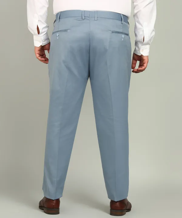 Sky_Blue_Poly_Viscose_Mid_Rise_Plus_Size_Straight_Fit_Formal_Trouser_For_Men
