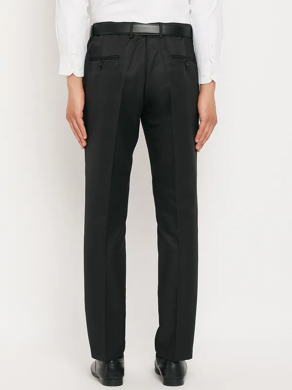 Black_Poly_Viscose_Mid_Rise_Straight_Fit_Formal_Trouser_For_Men