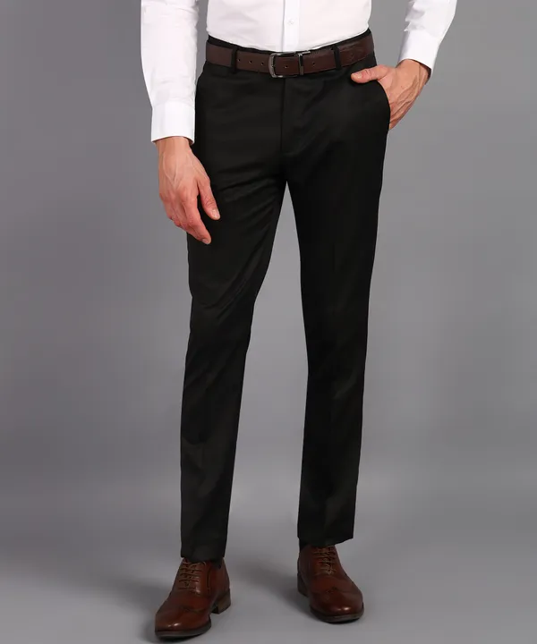 Black_Viscose_Lycra_Mid_Rise_Straight_Fit_Formal_Trouser_For_Men