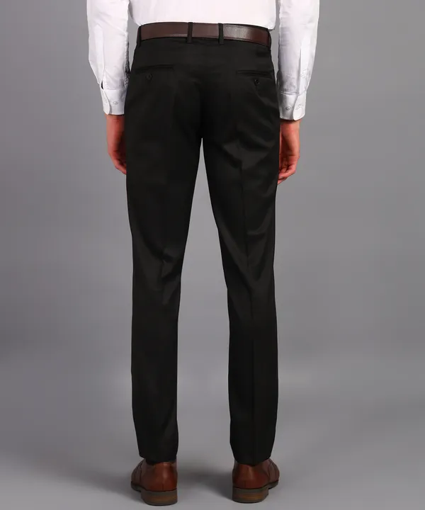 Black_Viscose_Lycra_Mid_Rise_Straight_Fit_Formal_Trouser_For_Men