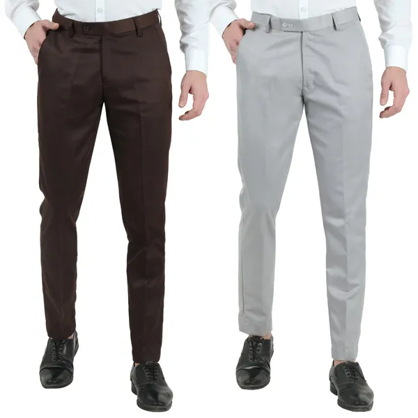 Pack_of_2_Straight_Fit_Brown_and_Light_Grey_Formal_Trouser_for_Men