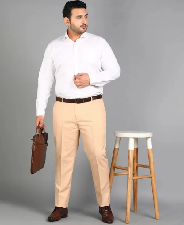 Cream_Poly_Viscose_Mid_Rise_Plus_Size_Straight_Fit_Formal_Trouser_For_Men