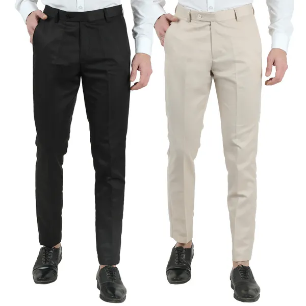 Pack_of_2_Straight_Fit_Black_and_Cream_Formal_Trouser_for_Men