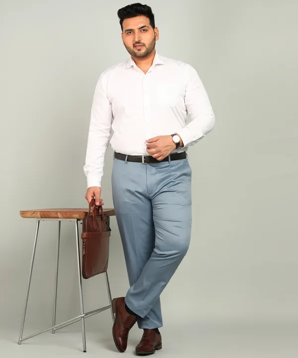 Sky_Blue_Viscose_Lycra_Stretchable_Plus_Size_Mid_Rise_Straight_Fit_Formal_Trouser_For_Men